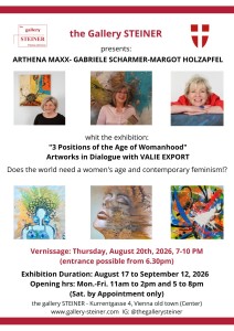 Gallery Steiner Vienna: ARTHENA MAXX -  GABRIELE SCHARMER - MARGOT HOLZAPFEL