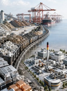 Rohstoffe: Deutschland bleibt weiter abhängig von China (KI-Bild: ChatGPT/Dall-E)