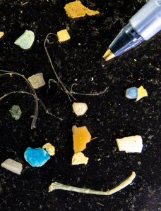 Größenvergleich: Für diese Partikel wird die neue Filzfalle gebaut (Foto: ncsu.edu)