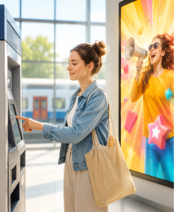Ticket kaufen: Werbung allein überzeugt die Gen Z nicht (KI-Bild: ChatGPT/Dall-E)