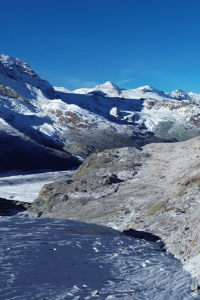 Gornergletscher: Er wird im Inneren transparent (Foto: Thomas Hudson/ETH)