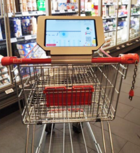 Smarter Einkaufswagen: erhöht Umsatz des Einzelhandels (Foto: citystgeorges.ac.uk)