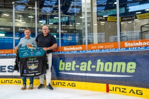 Peter Nader (links) und Stefan Sulzbacher (rechts) (Foto: Black Wings Linz/Stummer)