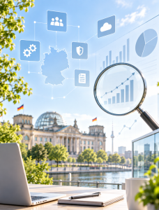 Digitalisierung in Deutschland: Wirkung von Projekten kaum messbar (KI-Bild: ChatGPT/Dall-E)