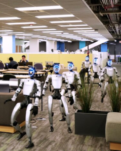 Der aufrechte Gang ist bei Robotern nicht immer hilfreich (Illustration: arxiv.org)