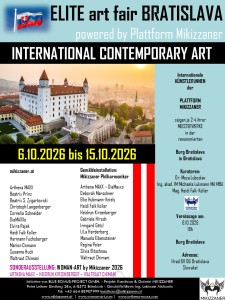 1st ELITE Art Fair Bratislava 2026 powered by plattform mikizzaner and european-artforum