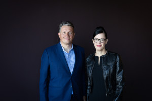 Christian Reiss (VBV) und Gerda Holzinger-Burgstaller (Erste Bank Oesterreich) (© Marlena König)