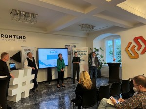 Die Vortragenden des Digitaldialogs "eLearning – Back to School" (Foto: ITCS)