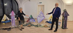 Woman-Art 2.0: Kuratorin Ing. akad. IM Michaela Lukmann MA, MBA & Dr. Luboslav Moza (© Mikizzaner)