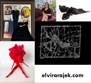 Schau mit Elvira Rajek (im Bild); Kuratorin: Michaela Lukmann, MA MBA (© Mikizzaner)