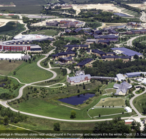 Epic-Campus: wird von Rechenzentrum geheizt und gekühlt (Foto: energy.gov)