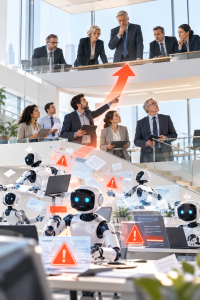 KI-Problem melden: Unternehmen oft unzureichend vorbereitet (KI-Bild: ChatGPT/Dall-E)